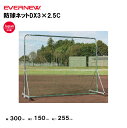 【法人限定】防球ネットDX3×2.5C エバニュー EVERNEW 野球 ネット スポーツ施設 教育施設 体操クラブ 体操教室 学校 部活 日本製 EKC171