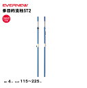 【法人限定】多目的支柱ST2 エバニュー EVERNEW 支柱 バトミントン 多目的 スポーツ施設 教育施設 体操クラブ 体操教室 学校 日本製 EKD424