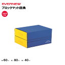 【法人限定】ブロックマット四角 エバニュー EVERNEW 幼稚園 保育園 小学校 体操 EKH130(4)
