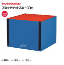 【法人限定】ブロックマットスロープ台 エバニュー EVERNEW 幼稚園 保育園 小学校 体操 EKH197(4)