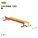 【法人限定】平均台 黄 2m □80 カラー平均台 軽量 アルミ製 三和体育 SANWA TAIKU 体育 授業 小学校 中学校 体育用品 体育用具 教育施設 学校 体育館 体操クラブ 部活動 クラブ活動 バランス運動 S-4501(4)