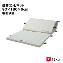 体操マット 教育用マット 体操 授業 学校 幼稚園 保育園 施設 三和体育 SANWA TAIKU 抗菌コンビマット 90×180×6cm 帆布9号 S-785...