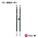 バレーボール支柱 日本バレーボール協会推薦品 カーボン製 ギヤ式高さ調節 2台1組 学校 施設 部活 TOEILIGHT トーエイライト バレー支柱カーボン 床...