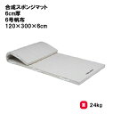 体操マット 教育マット 授業マット マット 体操 授業 学校 幼稚園 保育園 施設 TOEILIGHT トーエイライト 合成スポンジマット 6cm厚 6号帆布 ...