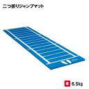 測定マット 体力測定 幅100cm 長さ330cm 抗菌 防臭 はっ水効果 立ち幅跳び用マット TOEILIGHT トーエイライト 二つ折りジャンプマット T-2599 法人限定