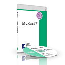 MyRead7は、スキャナにセットされた原稿(活字)を音声で朗読するスクリーンリーダー PC-Talkerシリーズ対応の活字読み上げシステムです。いろいろな本、書類、ダイレクトメール、ファックス、名刺などが読めます。さらに、弱視者のかたにとってうれしい拡大読書機能を装備しています。最新バージョンでは、業界屈指の高精度なカラーOCRエンジンを装備して、デジタル書類(PDF)への対応を強化しました。特長新しいOCRエンジンを装備優れた認識精度を誇るパナソニックのカラーOCRエンジンを装備。さらに独自のカラー画像解析処理を加えることで認識率が大幅に向上しました。一般書籍、ワープロで作成された連絡文書(お知らせなど)、表罫線の多い書類(予定表など)に効果を発揮します。デジカメに対応デジタルカメラなどで撮影した画像内の文字を簡単に認識できるようになりました。かすれた文字や、つぶれた文字に強い高水準の認識エンジンを活かした機能です。 バージョンアップのかたも安心MyRead5からバージョンアップされるかたを対象に、今までのOCRエンジンを使用できるように配慮しました。エンジンのしくみの違いによって、読みづらくなった場合でも安心です。※新エンジンの認識精度につきましては、ご購入前に体験版でご確認ください。 デジタル化された書籍に対応電子書類として国際的な標準規格に指定されているPDFファイルに対応しました。読み上げや拡大はもちろん、手元の印刷物やパソコンで印刷可能なあらゆるドキュメントをPDFファイルに電子化することが可能です。 新システムにステップアップ可能携帯用の拡大読書や活字読み上げとして期待される、タブレットパソコンにも対応しています。機能の紹介自動読書自動的にスキャナにセットされた書類(用紙に書かれている内容)を読み上げることができます。自動書籍朗読システムとしてお使いいただけます。音声ガイド操作方法のすべてを音声でガイドする安心設計です。スキャナTWAIN、両面スキャン型、シートフィーダー型スキャナ対応(ScanSnapは制限付き対応) デジカメデジタルカメラで撮影した画像内の活字を読み上げます。スキャナの品質まで性能アップしたデジカメの新しい使いかたです。使用例 … デジカメをスキャナの代わりに使用して外出先の印刷物を撮影して読み上げる。リカバリ画面など音声ガイドできないパソコンの画面を撮影して読み上げる。など…対応デジカメ … Windowsで、リムーバブルドライブとして認識可能なデジタルカメラ。 バーチャルプリンタWindowsの仮想プリンタとして動作します。バーチャルプリンタに印刷するとMyReadが起動して、印刷イメージとして扱うことができます。使用例 … NetReaderでWebページ閲覧中に、電子カタログや歌の歌詞など、テキスト情報が取得できないページをバーチャルプリンタに印刷して読み上げる。MyWordなどでレイアウトされた原稿をバーチャルプリンタに印刷すると、そのままPDFファイルとしてメール転送可能。プリンタやスキャナを経由しないペーパーレスを実現できます。用紙認識機能FAXの送信時など、用紙の裏表がわからなくなったときに役立ちます。拡大読書カラー画像のスクロールや拡大、反転表示が簡単にでき、音声ガイドつき拡大読書器として、ご利用いただけます。 クイックメール転送スキャナにセットされた原稿を文字の大きさやカラー情報を保持したままメール転送。メールを受け取った晴眼者やボランティアの手元で忠実に再現されます。カラーコピースキャナにセットされた原稿をカラーコピーできます。ピンディスプレイBrailleWorksに対応しました。活字印刷された用紙をピンディスプレイで自動朗読することが可能です。 読込形式PDF(画像とクリアテキスト)、PNG、JPG、BMP 保存形式MWE、PDF(画像とクリアテキスト)、PNG、JPG、BMP、DOCX、XLSX 使用例 … 既存のPDFを読み込んでのクリアテキストを編集したり説明を加えたりすることができます。連携ソフトMyWord … MyRead7を起動して画像を取り込むMyMail … MyRead7からクイックメール送信NetReader … MyRead7を起動してPDFファイルの拡大読書、読み上げ自動読書支援機能テンキーだけで操作できる機能を装備しました。MyRead7をスタートアップに組み込むことで、ハードウェアを自動読書機器として活用可能です。その他自動傾き補正、自動原稿上下判定と回転、ノイズ除去、表罫線自動認識、領域変更(マウス操作)、各種画像加工、サムネイル表示、PDFへのクリアテキスト埋め込み動作環境【対象OS】Microsoft Windows 10/8.1/7 日本語版【音声環境】PC-Talker または VDMWシリーズが動作する環境【推奨スキャナー】キヤノン( CanoScan シリーズ、PIXUS MG / MX シリーズ、DR シリーズ A4対応)、エプソン(GT シリーズ、PM シリーズ、ES シリーズ)【デジタルカメラ】DCF規格対応のデジタルカメラ、パナソニック LUMIX シリーズ、キヤノン IXY シリーズ、富士フイルム FinePix シリーズ、カシオ EXILIM シリーズ、※DCF規格への対応については、各メーカーにお問い合わせください。製品構成トールケースパッケージシステムディスク…DVD1枚セットアップガイド(墨字)…1枚はじめにお読みください (点字)…1枚 ○ご購入時のユーザー登録についてお届けするDVDディスク内にはユーザー名が記録されます。またユーザー情報は販売元にて登録されます。代理購入をされます場合、実際に使用されるエンドユーザー情報(名前、ふりがな、郵便番号、住所、電話番号)をお知らせください。本商品の購入には、対応する PC-TalkerシリーズまたはVDMWシリーズの登録ユーザー様である必要があります。