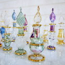 香水瓶 エジプトガラス ギフト プレゼント おすすめ3本セット 8〜9cm×2cm クリスマス エジプト土産 パフュームボトル トルコ 雑貨 トルコ土産 ビン ...