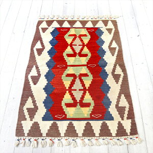 やわらかな織りのカイセリ産キリム　チェイレキ113×76cmコチボユヌズ