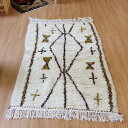 Morroco Berber Rug Azilal142~90cmAYB bR xx̎D胉O