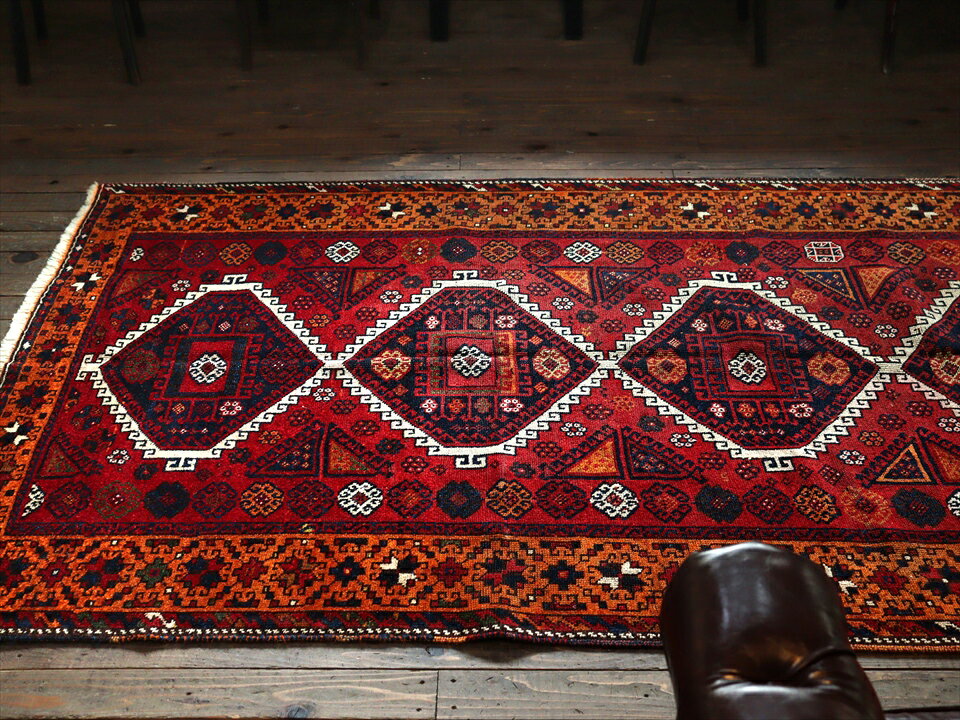 部族絨毯　クルディッシュ 337×144cm 大きなランナー kilims-10208928 ガラタバザール(キリム&ラグ) サンプル画像3