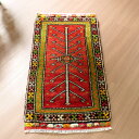 【15%OFFクーポン対象品】トライバルラグ ヤストゥク トルコ手織り絨毯 109×54cm 生命の木(3)
