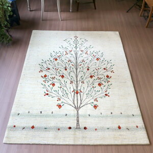 ギャッベ ノウバフト Gabbeh Nowbaft 210×156cm 生命の木 ザクロの実