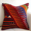 【15%OFFクーポン対象品】オールドキリム クッションカバー 39×39cm ムート Old Kilim Cushion