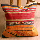 【15%OFFクーポン対象品】オールドキリム クッションカバー 42×40cm シワス・ジジム Old Kilim Cushion