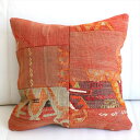 【15%OFFクーポン対象品】クッションカバー キリムパッチワーク 45×45cm Old Kilim Cushion