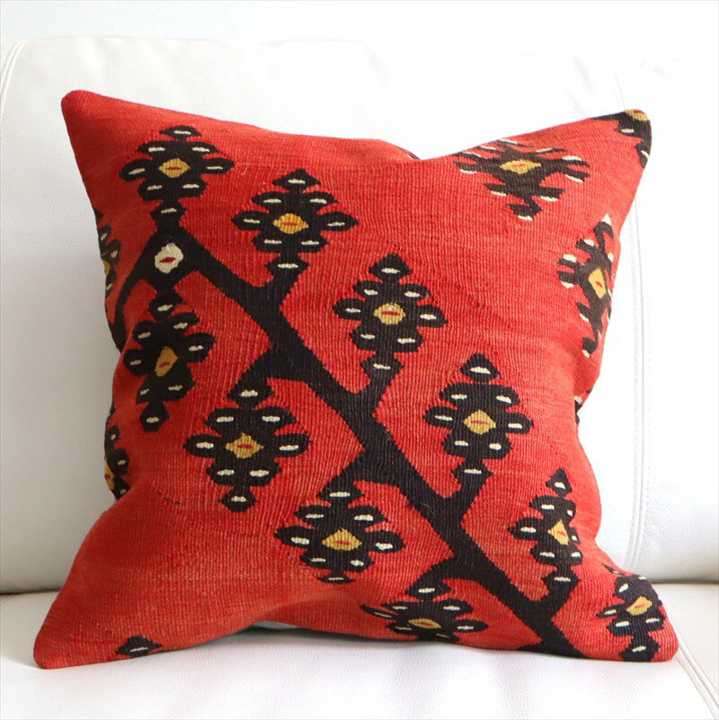 ��15%OFF�����ݥ��о��ʡۥ���ƥ���������� ���å���󥫥С� 40��41cm ����륭�祤 Antique Kiilim Cushion