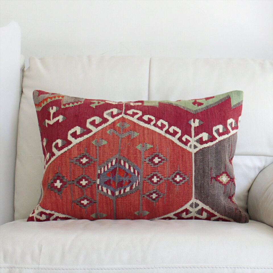 y15%OFFN[|ΏەizI[hLNbVJo[E`E^ErbOs[ Old Turkish Kilim Cushion gR̃E[DL59~40cmhS̔