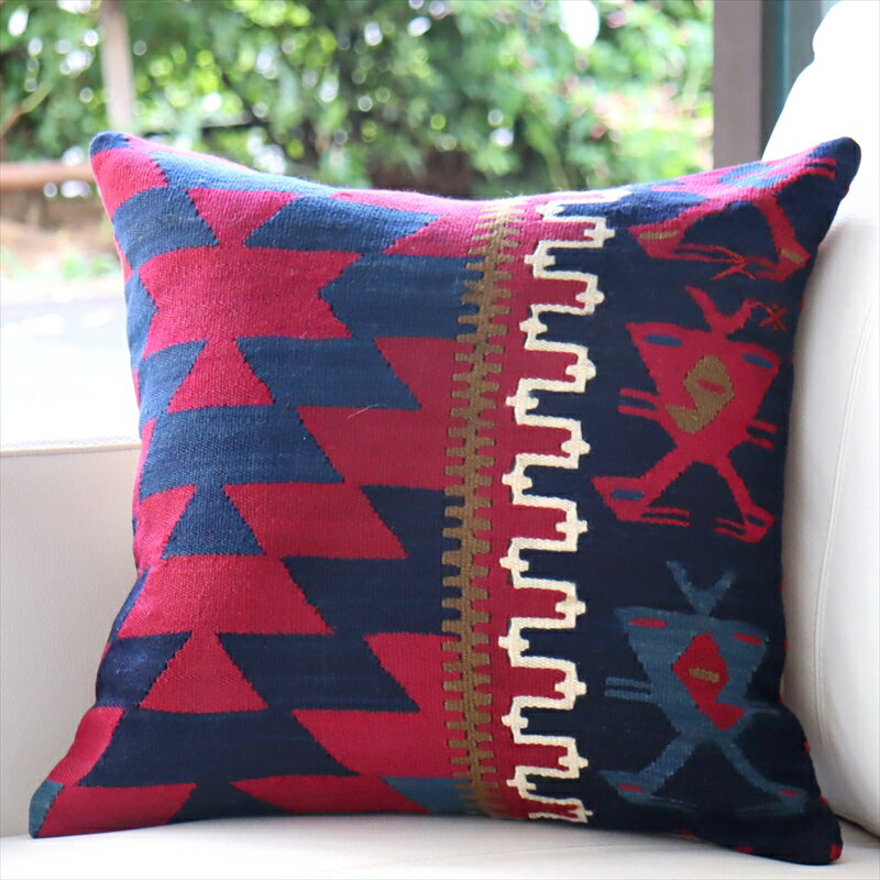 å󥫥С 4040cm   꿥 Turkish Kilim Cushion֥롼ԥ ֥륢Ļ