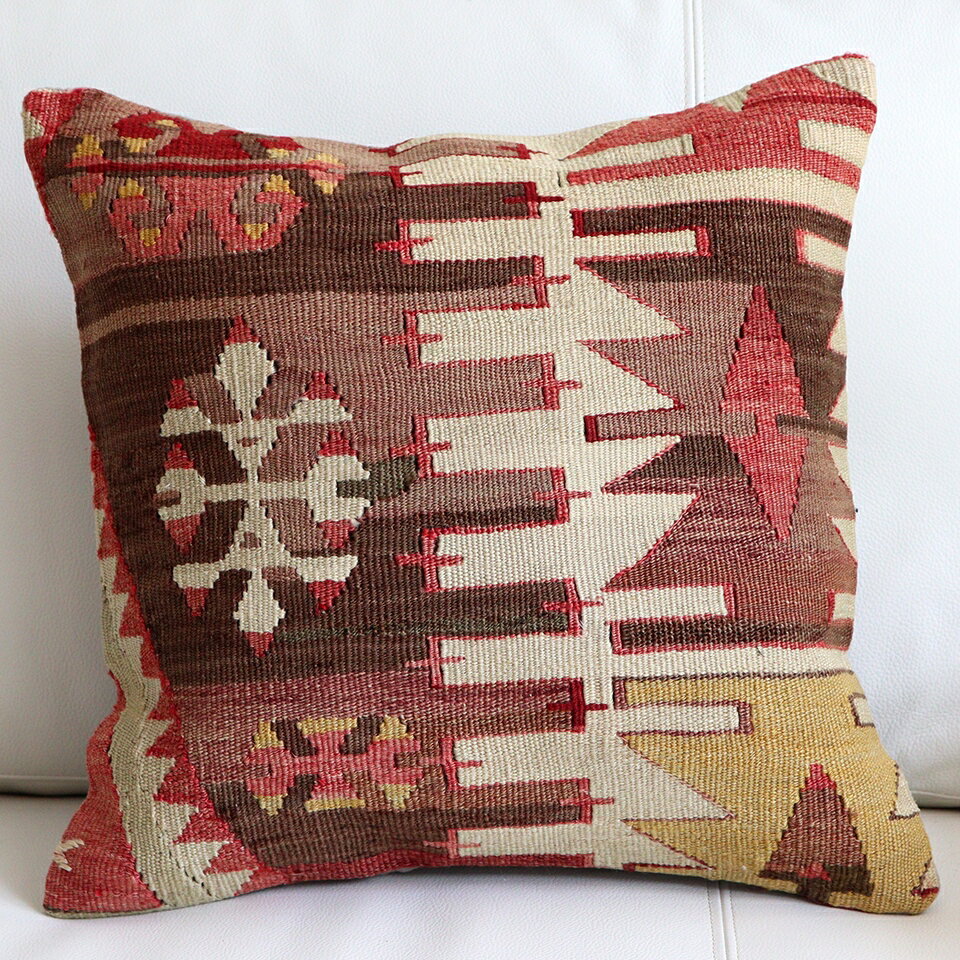 y15%OFFN[|ΏەizI[hLNbVJo[40cmTCY/Old Kilim Cushion IIJ~̑