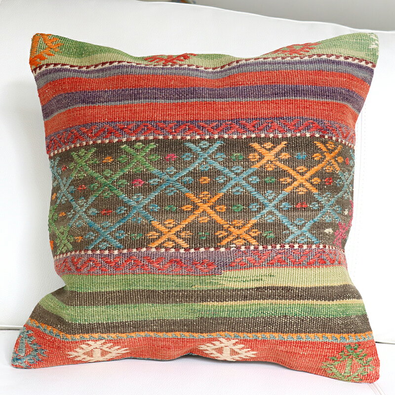 y15%OFFN[|ΏەizI[hLNbVJo[40cmTCY/Old Kilim Cushion IWEu[EO[/{[_[WW