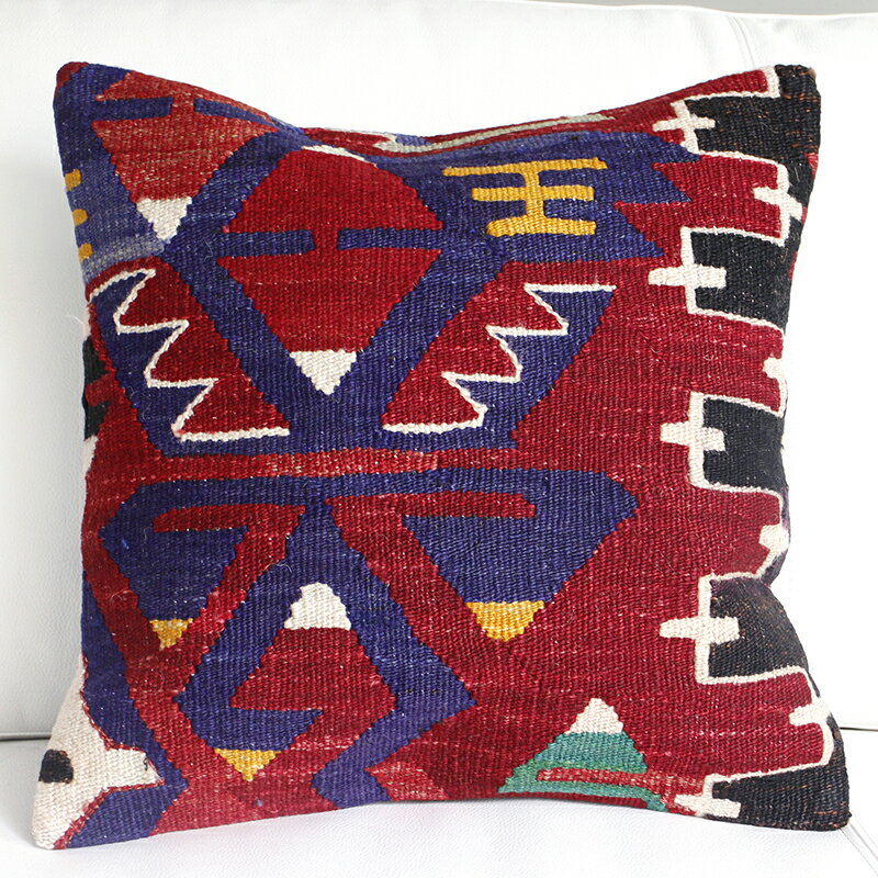 y15%OFFN[|ΏەizI[hLNbVJo[40cm/Old Kilim Cushion bhp[v