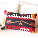 【15%OFFクーポン対象品】オールドキリムクッション・長方形 Turkish Old Kilim Cushion 50×30cm カイセリ