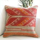 I[hLNbVJo[ 40cm Old Kilim Cushion VX(Sivas)