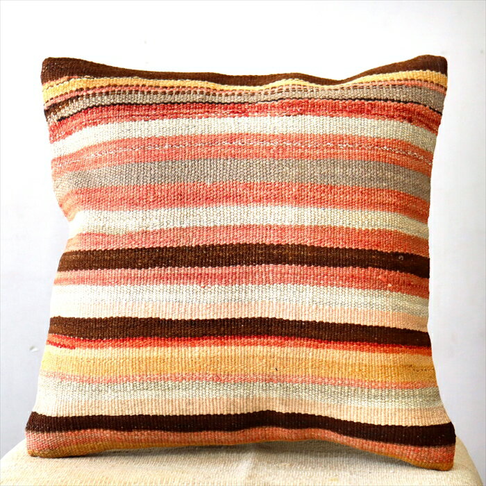 y15%OFFN[|ΏەizI[hLNbVJo[ 40cm Old Kilim Cushion A[XJ[EVv{[_[