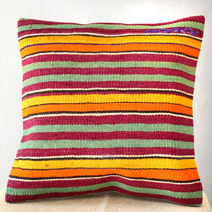 y15%OFFN[|ΏەizI[hLNbVJo[ 40cm Old Kilim Cushion p[v~gO[̃{[_[