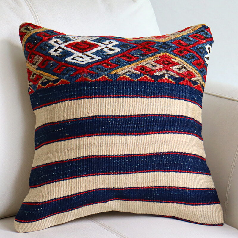 y15%OFFN[|ΏەizI[hL NbVJo[ 35~34cm`A Turkish Old Kilim Cushion