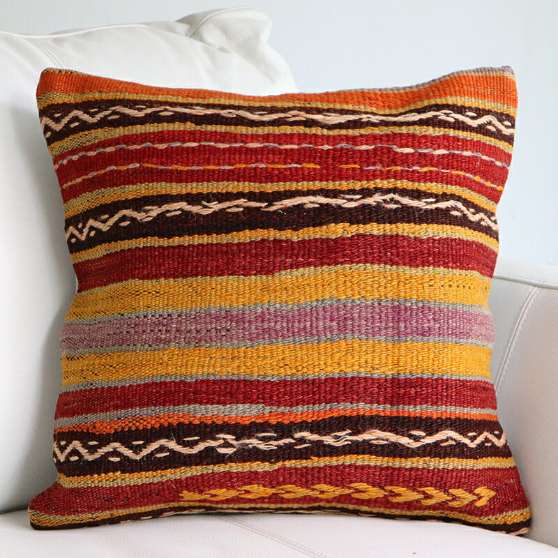 y15%OFFN[|ΏەizI[hL@NbVJo[ 40cm Old Kilim Cushion ̃̕WW