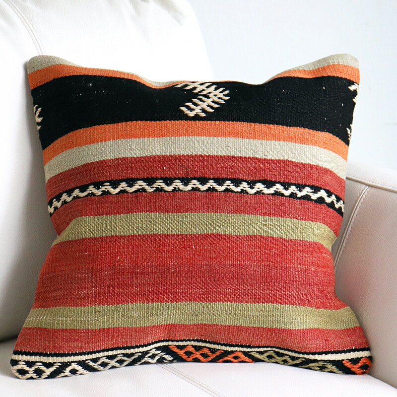 y15%OFFN[|ΏەizI[hL@NbVJo[ 40cm Old Kilim Cushion {[_[WW