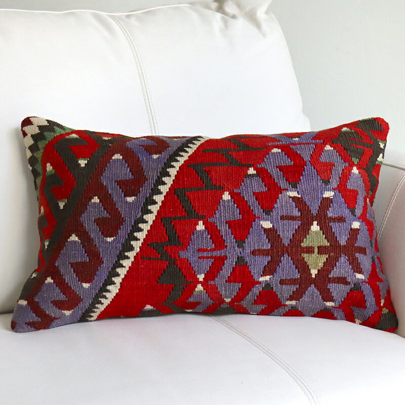 y15%OFFN[|ΏەizI[hLNbVE` 49~30cmGV Turkish Old Kilim Lumbar Pillow