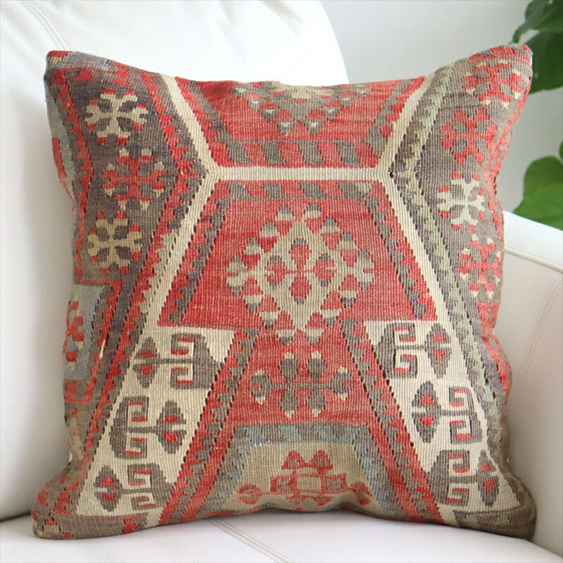 y15%OFFN[|ΏەizI[hL NbVJo[40cmTCY Old Kilim Cushion JCZ MQ