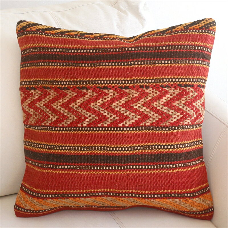 y15%OFFN[|ΏەizI[hLNbVJo[ 45cm Old Kilim Cushion bhuE@{[_[