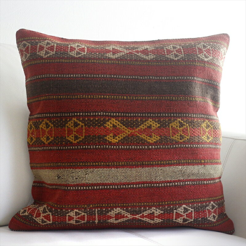 y15%OFFN[|ΏەizI[hLNbVJo[ 45cm Old Kilim Cushion bhuE@{[_[