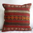 y15%OFFN[|ΏەizI[hLNbVJo[ 45cm Old Kilim Cushion bhuE@{[_[