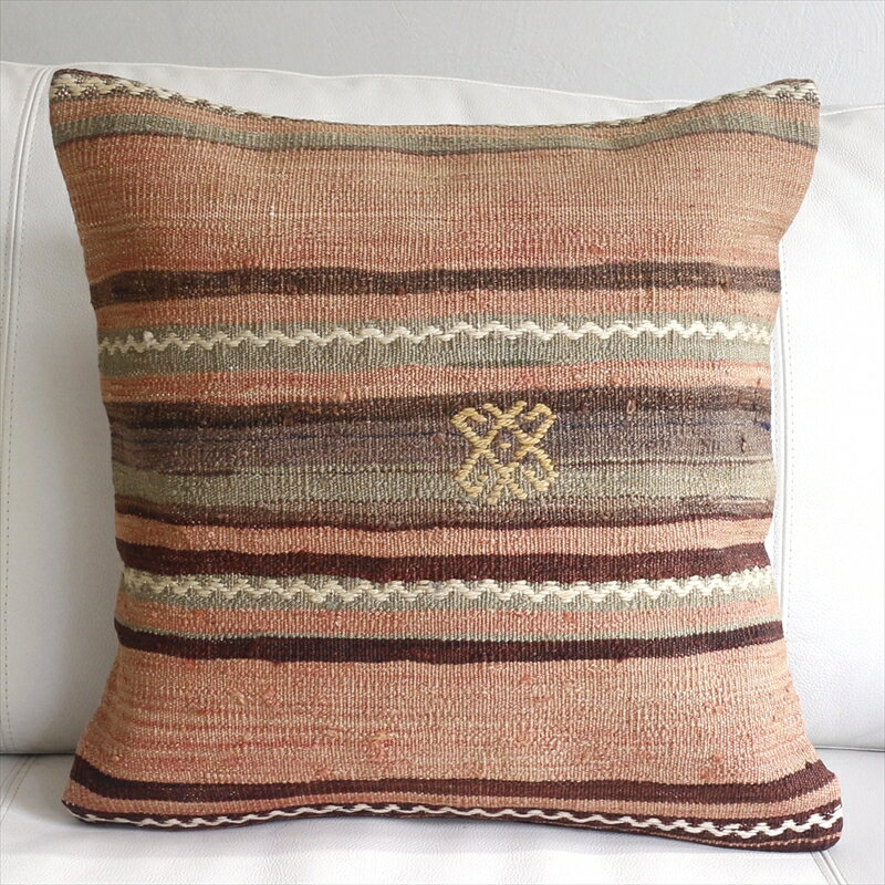 y15%OFFN[|ΏەizI[hLNbVJo[ 45cm Old Kilim Cushion F򂹂bh&uE {[_[