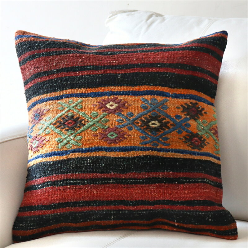 y15%OFFN[|ΏەizNbVJo[ 45~45cm L E[ Turkish Kilim Cushion oPXB bhƃubÑ{[_[