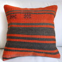 NbVJo[ 45~45cm L E[ Turkish Kilim Cushion VX IW {[_[