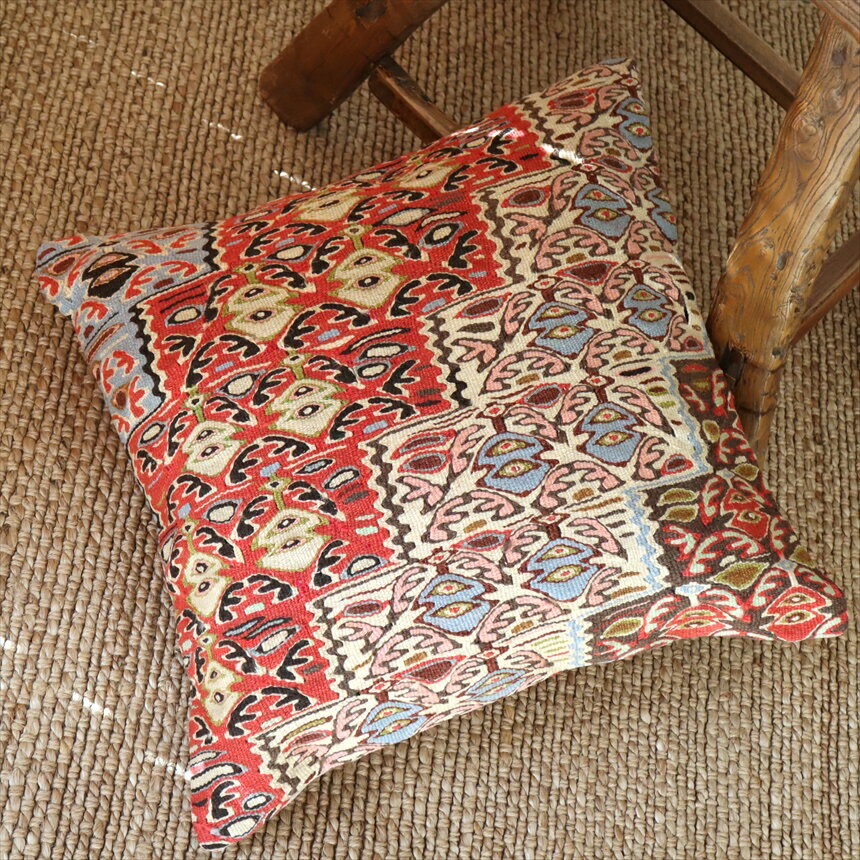 y15%OFFN[|ΏەizNbVJo[ 50cmTCY L E[ Turkish Kilim Cushion Zl ׂȃ`[t