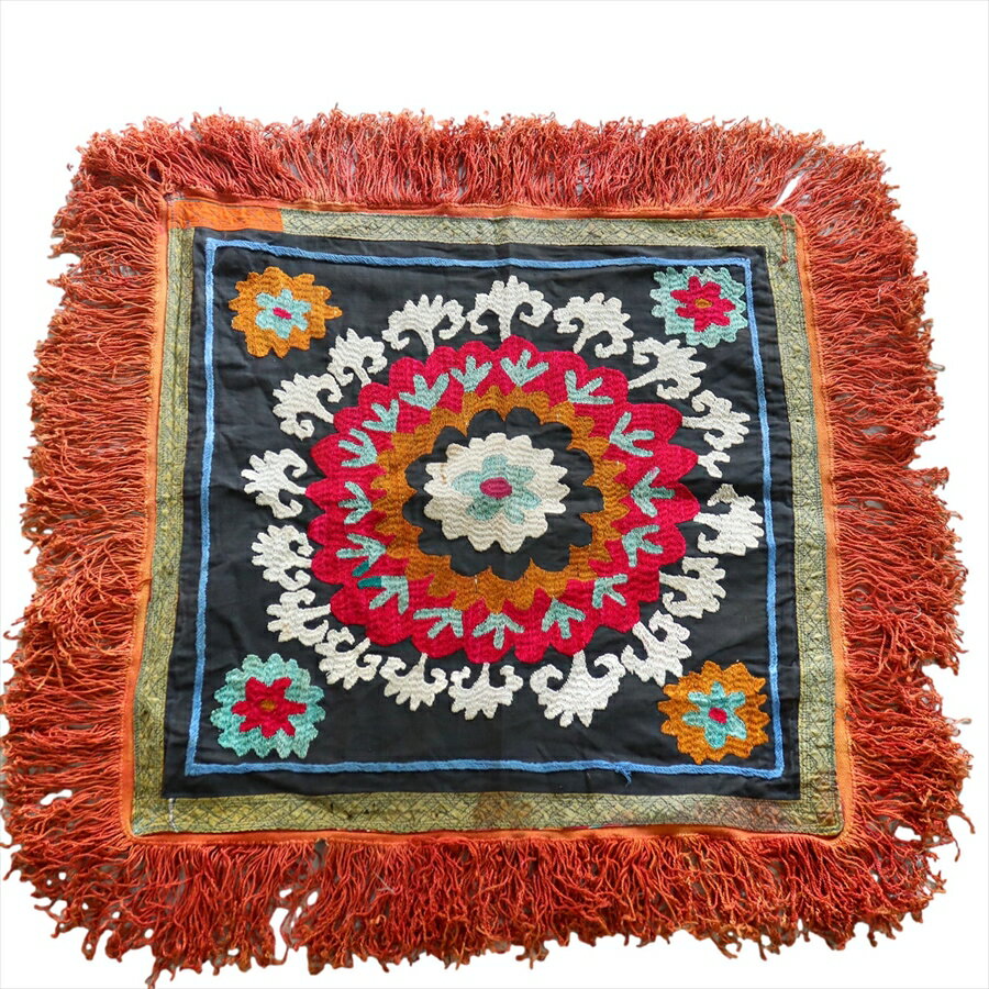 SUZANI スザンニ　ウズベキスタン　刺繍布 オールド