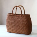 やまぶどう カゴバッグ/3mmひご 網代編み 紅皮/大サイズ 巾35cm 高さ(本体)27cm 重さ480g