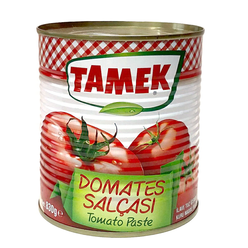 トマトペースト・トルコ/タメック社　830g缶Domates Salcasi ドマテスサルチャス輸入食材/トルコお土産