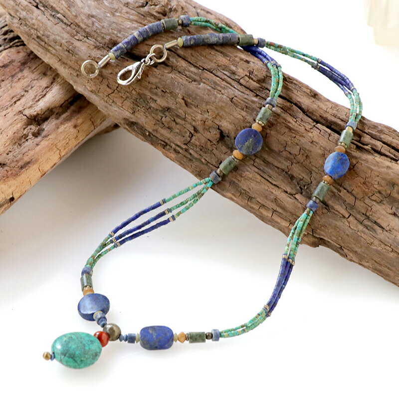 オールドターコイズとラピスラズリ極...