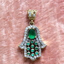 Vo[y_ggbvy`F[ʔz@IX}gREAeB[NfUC/O[t@eB}̎ Ottoman design Sterling silver pendant