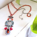 【10%OFFクーポン対象品】AYALA BAR アヤラ・バー/Hip Collection ヒップコレクションロングネックレス Crimson Queen クリムゾンクイーン