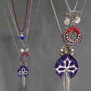アヤラ・バー ロングネックレス3連Rainbow collection Cobalt blue