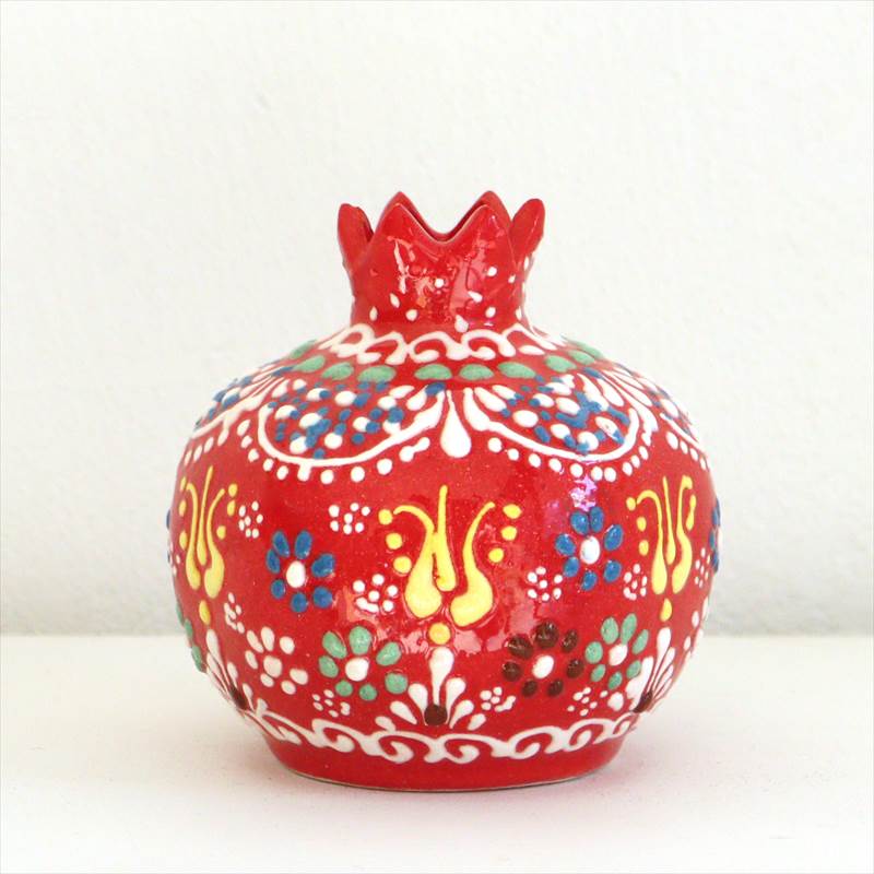 トルコ陶器 ザクロ Sサイズ