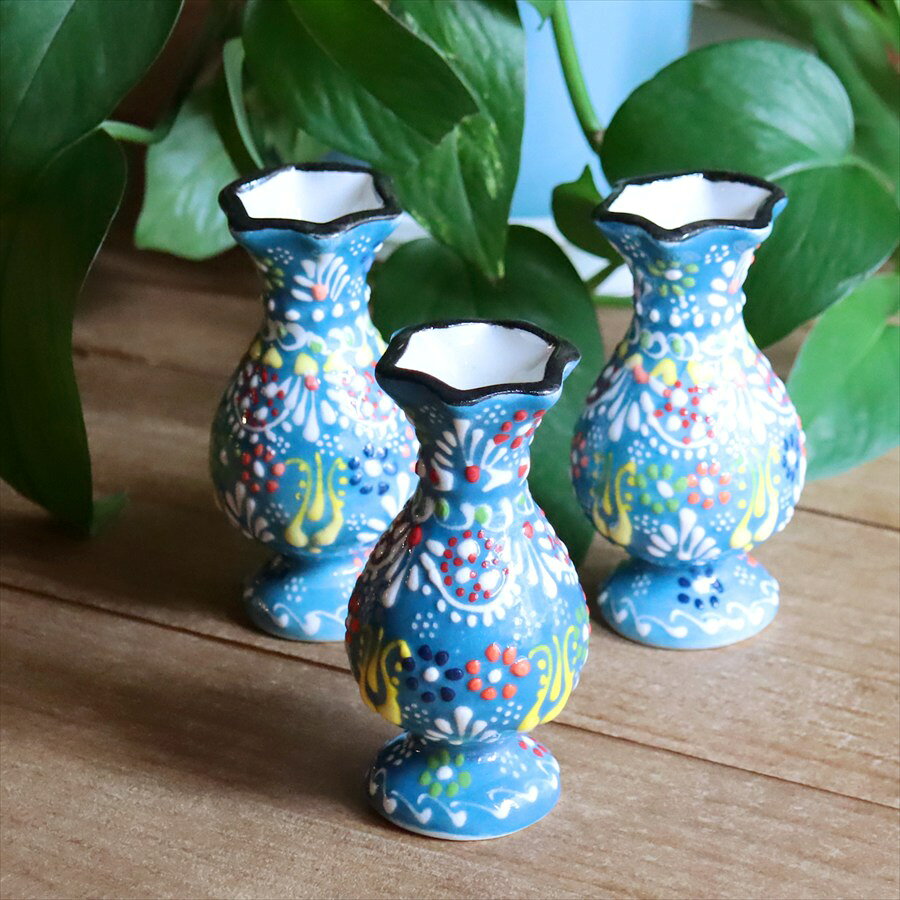 楽天市場】ターコイズ ブルー（花瓶｜インテリア小物・置物